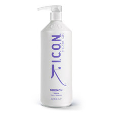 Drench Moisturizing Shampoo 1L, idratazione profonda con ICON