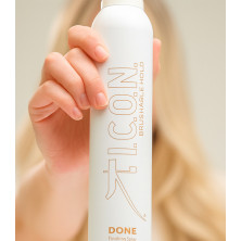 ICON Spruzzo di finitura finito. Tenuta delicata per i capelli ICON Spruzzo di finitura finito. Tenuta delicata per i capelli